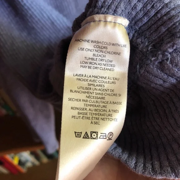 Free People Oversized Mock Neck Drop Shoulder Waffle Tunic Top Size Small - Picture 5 of 6